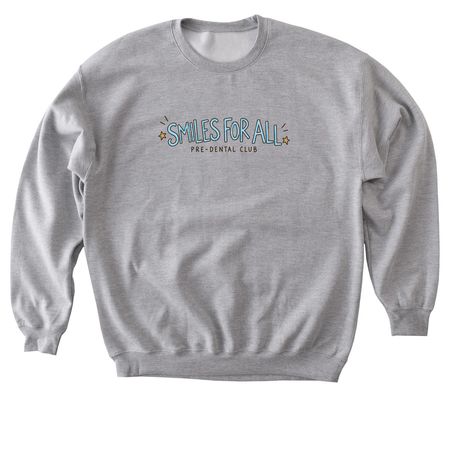 Smiles for All Next Stop: Smile Avenue, a Sport Grey Softstyle Crewneck Sweatshirt