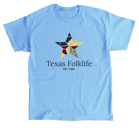 Texas Folklife 2026, a Carolina Blue Classic Unisex Tee
