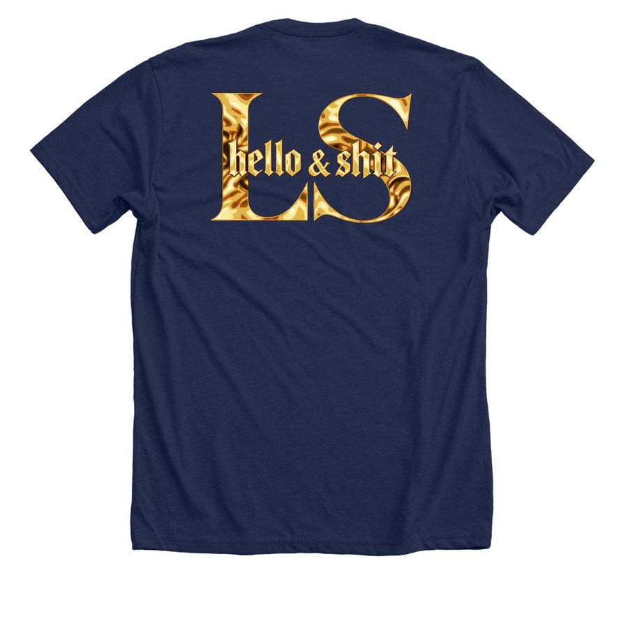 Leo Skepi Shirt, a Solid Navy Blend Premium Unisex Tee