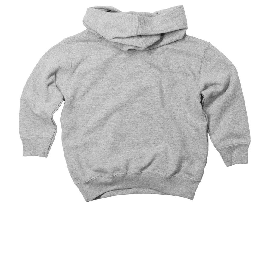 Lincoln Park Co-Op Toddlers, a Heather Toddler Pullover Hoodie (back-view)