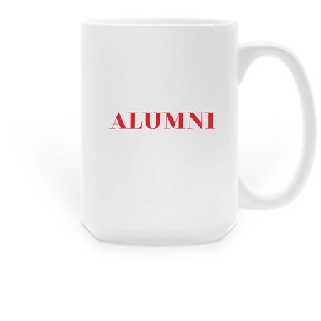 CHS ALUMNI Mugs, a White Large Coffee Mug