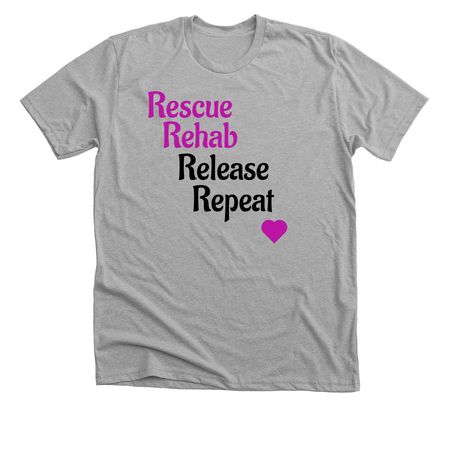 Give a Baby a Warm Welcome, a Athletic Heather Premium Unisex Tee