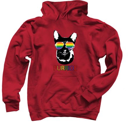 Purride 2022, a Cardinal Red Pullover Hoodie