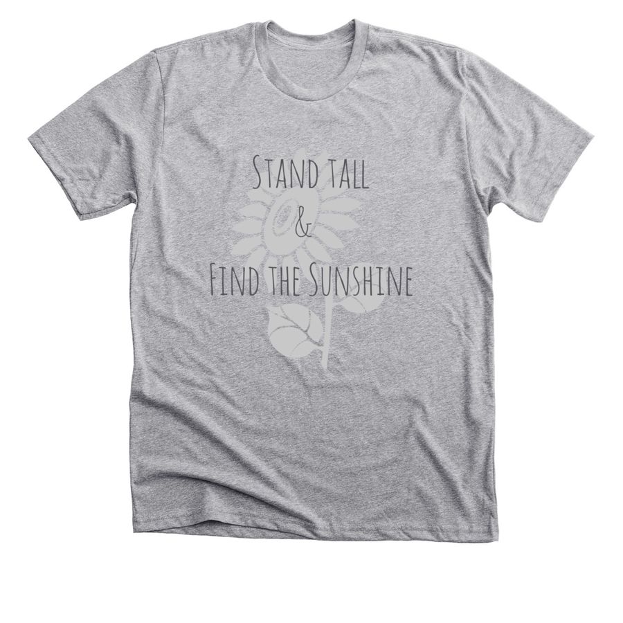 Sunflower Stables, a Athletic Heather Premium Unisex Tee