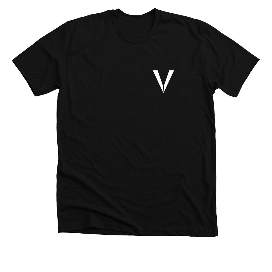 Top Player - Light on Dark, a Solid Black Blend Premium Unisex Tee