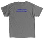 Schmitt Designs, a Charcoal Classic Unisex Tee (back-view)