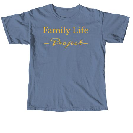 Family of project, a Blue Jean Comfort Colors Unisex Tee