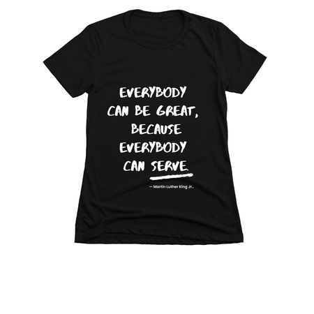 Quotable Women's t-shirt, a Black Women's Slim Fit Tee