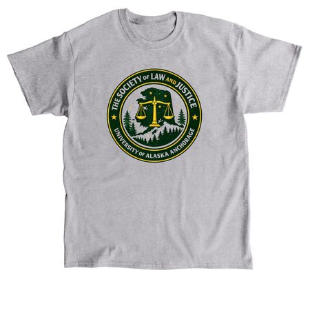 The Society of Law and Justice, a Sport Grey Classic Unisex Tee