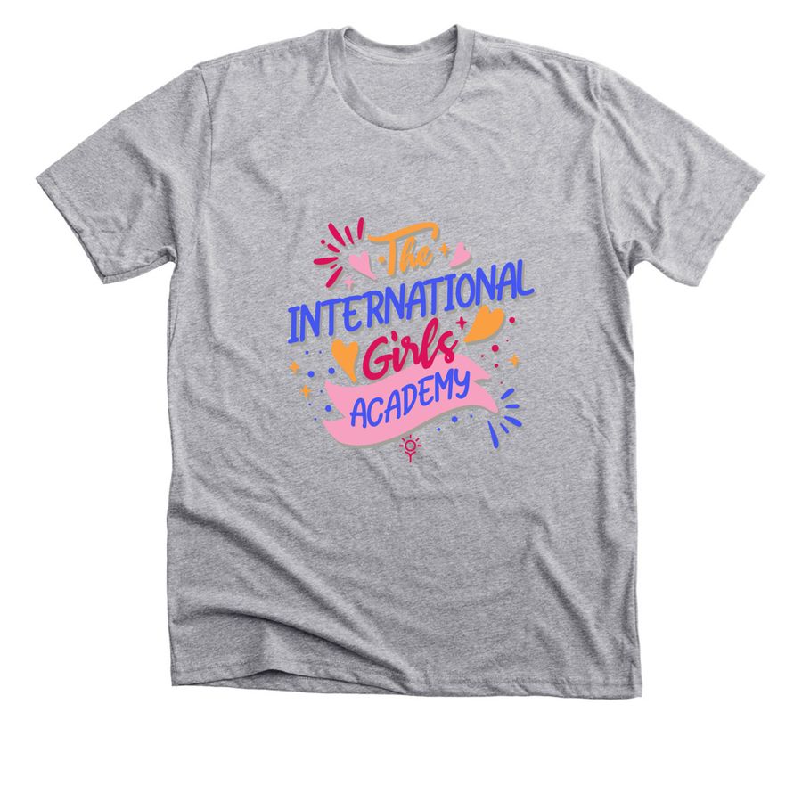 Support IGA, a Athletic Heather Premium Unisex Tee