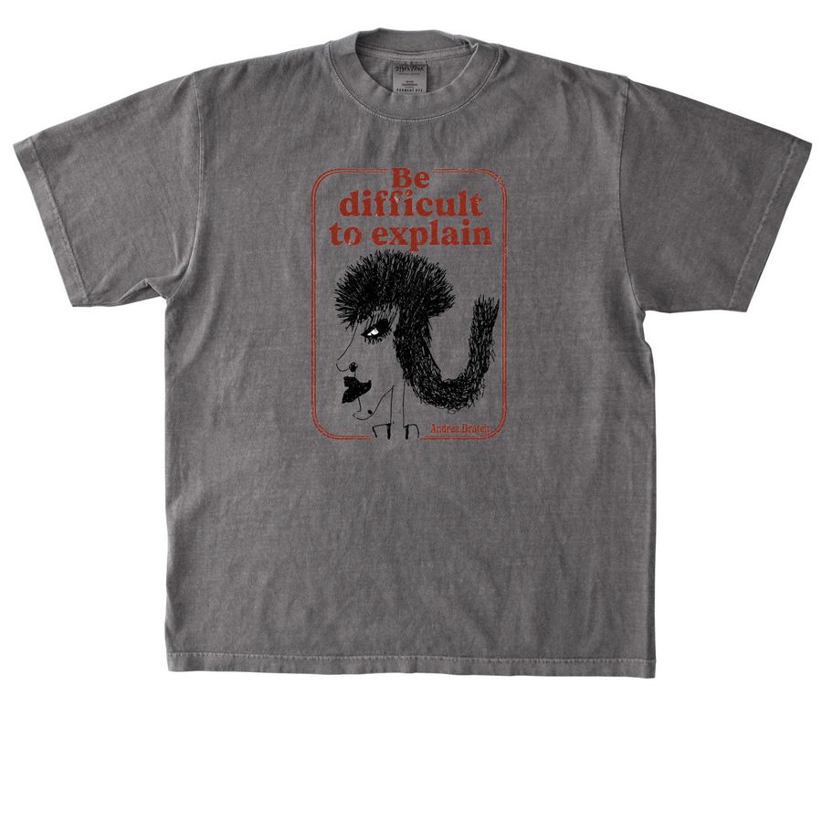 Be&nbsp;, a Cement Heavyweight Garment Dye Tee