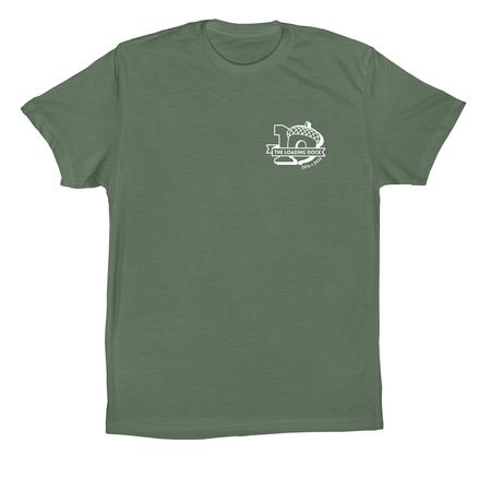 Beryl Cooking Club T-shirt, a Pine Premium Cotton Tee (back-view)