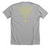 Correct Anchor Versions, a Athletic Heather Premium Unisex Tee (back-view)