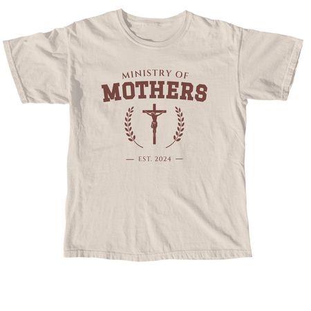 Ministry of Mothers (Light), a Ivory Comfort Colors Unisex Tee