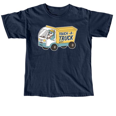 Touch a Truck Harper (2026), a True Navy Comfort Colors Unisex Tee