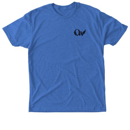 O&W USA 250, a Vintage Royal Triblend Unisex Tee