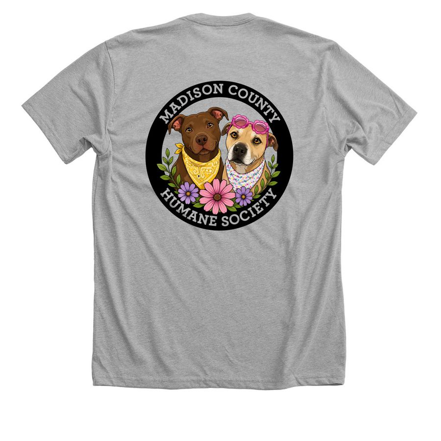 Advocate, a Athletic Heather Premium Unisex Tee (back-view)