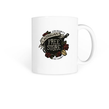 Chattanooga Free Store - Mug, a White Coffee Mug