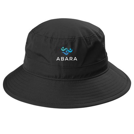 Abara&nbsp;, a Black Printed UV Bucket Hat