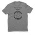 Rescue. Foster. Adopt.&nbsp;, a Aluminum Grey Allmade Eco Triblend Unisex Tee