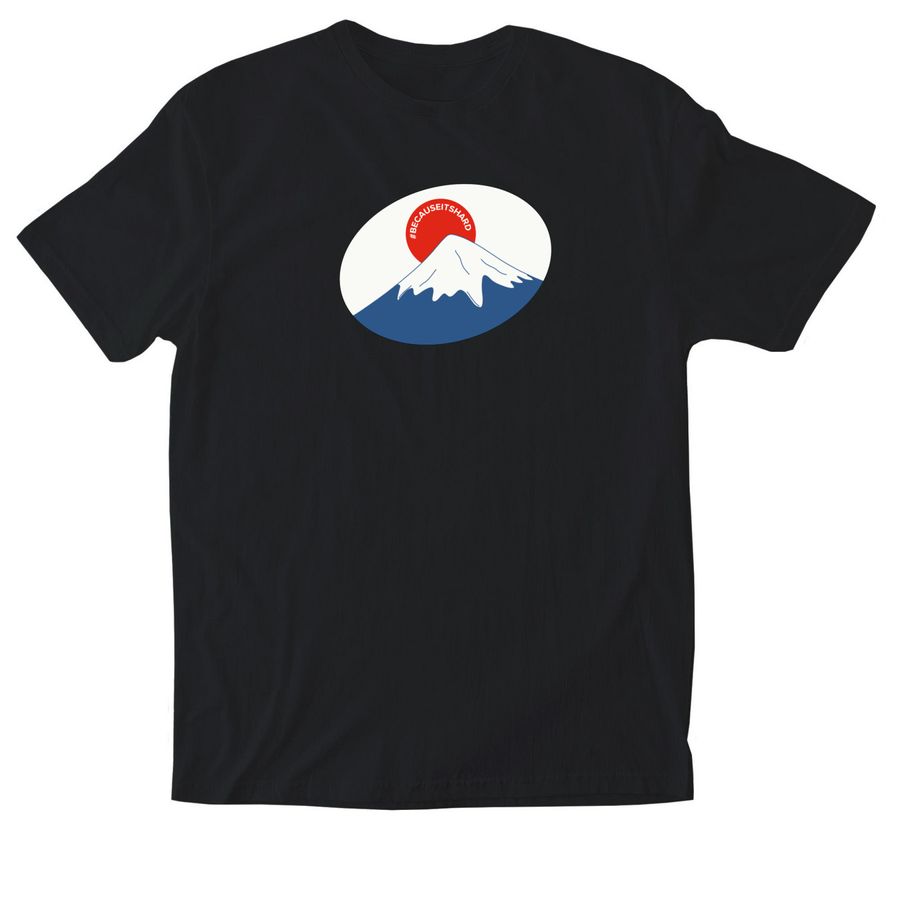 T-Shirt (Mission), a Black Softstyle Cotton Tee