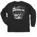 EESQUE SWAG (DARK), a Black Classic Long Sleeve Tee (back-view)