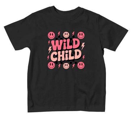 Wild Child Toddler Tee ?&nbsp;, a Black Toddler Tee