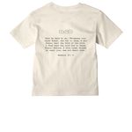 Revival, a Natural Youth Heavyweight Tee (back-view)