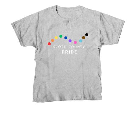 Scott County Pride Swag, a Sport Grey Youth Unisex Tee