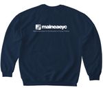 Spring Swag Fundraiser, a Navy Softstyle Crewneck Sweatshirt (back-view)