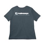 Spring Swag Fundraiser, a Vintage Navy Women?s Relaxed Cotton Tee (back-view)