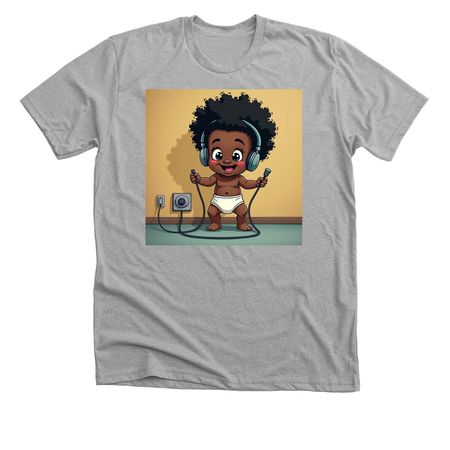 0sounz, a Athletic Heather Premium Unisex Tee