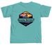 Walking Different, a Seafoam Comfort Colors Unisex Tee (back-view)