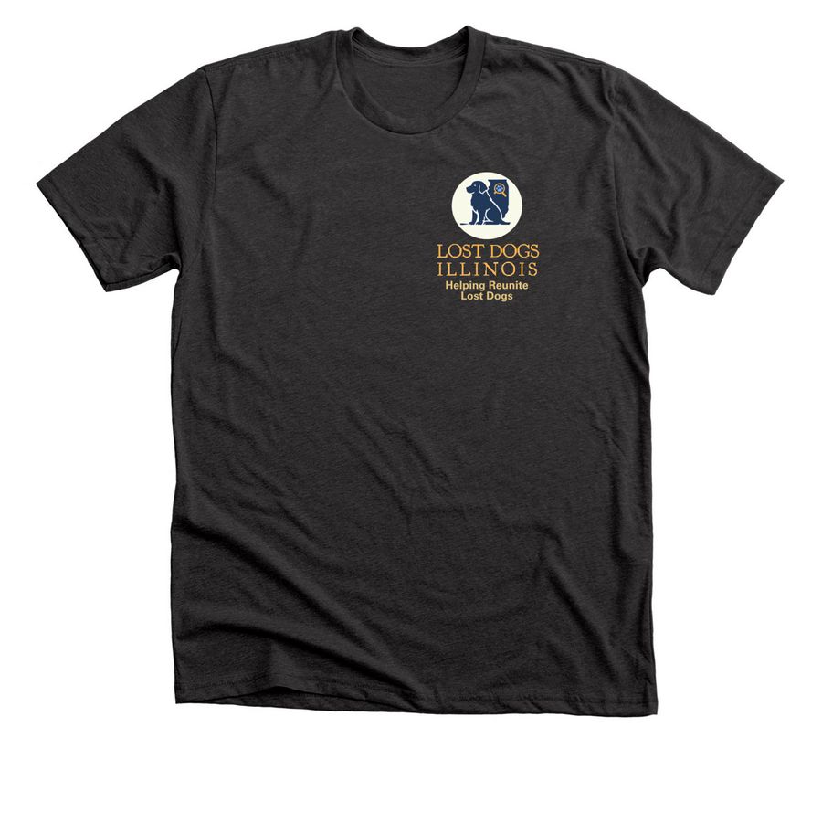 LDI 15 Year Anniversary New Logo, a Dark Grey Heather Premium Unisex Tee