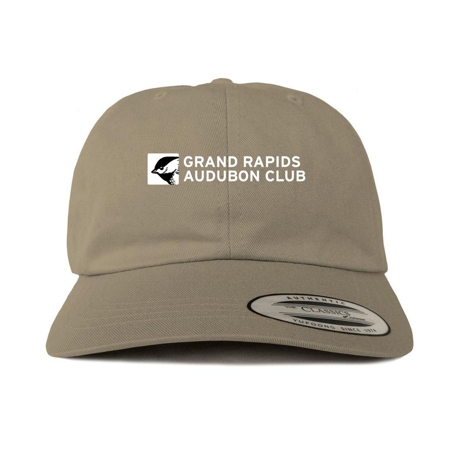 Hats, a Khaki Printed Classic Baseball Cap