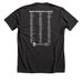 Mended Little Hearts 2026 Design, a Dark Grey Heather Premium Unisex Tee (back-view)