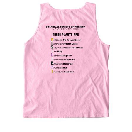 "Resilient" Tank Top, a Blossom Comfort Colors Tank Top (back-view)