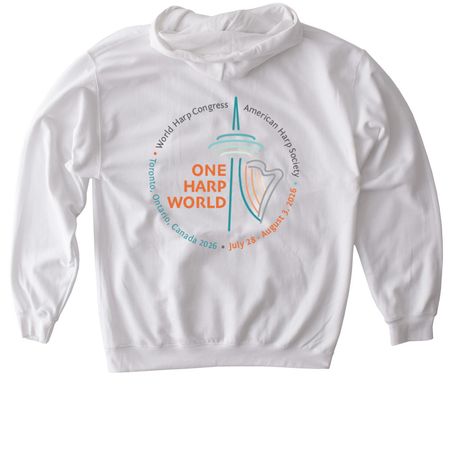 Arrive to Toronto in Style!, a White Gildan Softstyle Pullover Hoodie