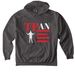 TPAN, a Pepper Comfort Colors Pullover Hoodie
