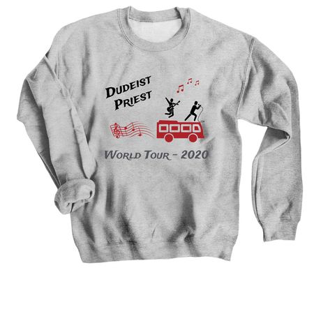 GamerDude's Fundraiser for Black Lives Matter, a Sport Grey Crewneck Sweatshirt