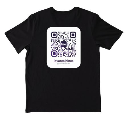 LH3 SEMI-PRO HOOPER ROOKIE MERCH&nbsp;, a Black Nike Dri-FIT Jersey Blend Performance Tee (back-view)