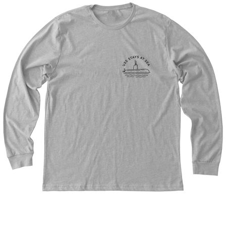 F(rank) This Boat, a Athletic Heather Premium Long Sleeve Tee