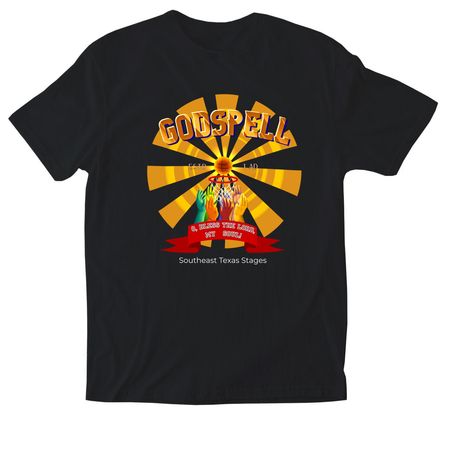 Godspell, a Black Softstyle Cotton Tee
