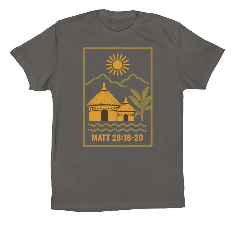 Douglas Family Uganda Fundraiser, a Asphalt Premium Cotton Tee