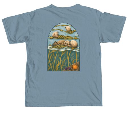 SOAW 2026: Rooted in Resilience, a Ice Blue Comfort Colors Unisex Tee (back-view)