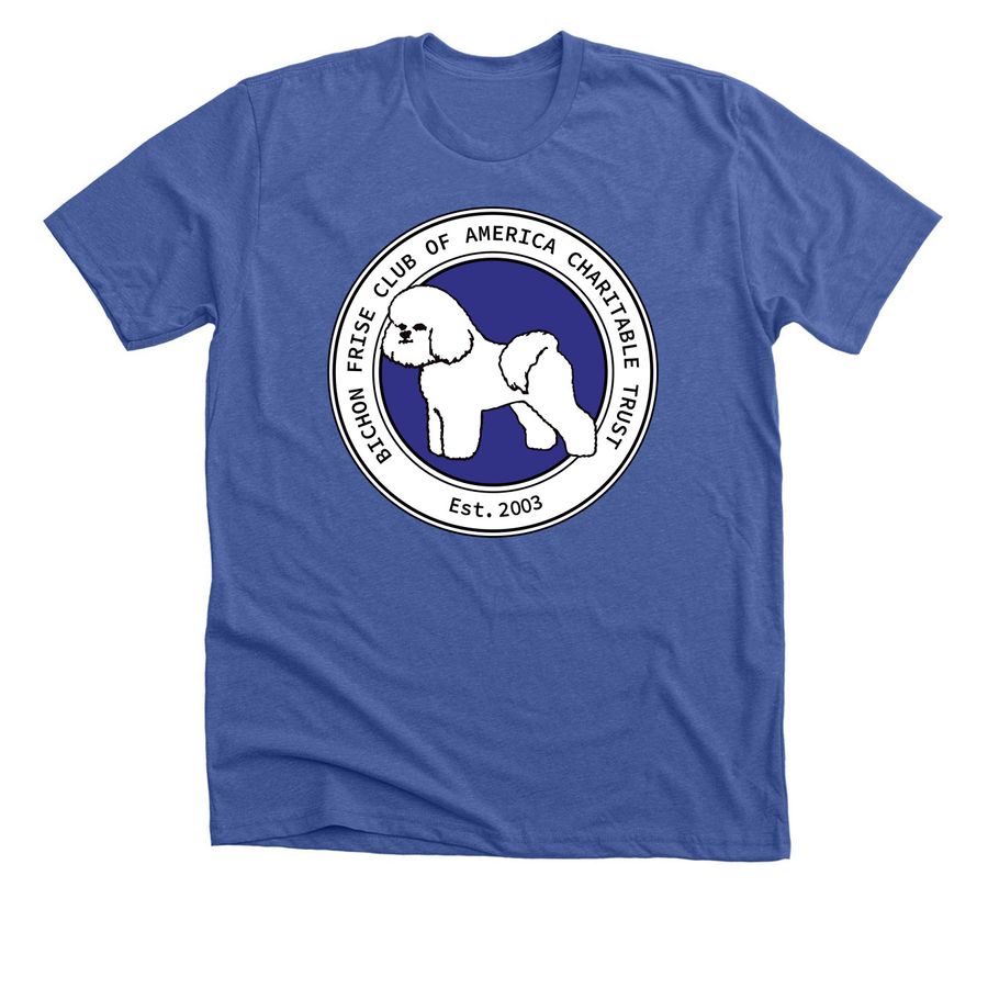 BFCACT Large Logo&nbsp;, a Solid True Royal Premium Unisex Tee