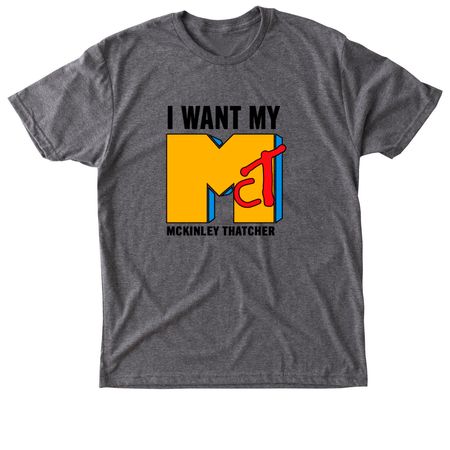 I want my Mc Tee, a Premium Heather Triblend Unisex Tee