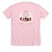 My Sister?s Keeper, a Heather Pink Premium Unisex Tee (back-view)
