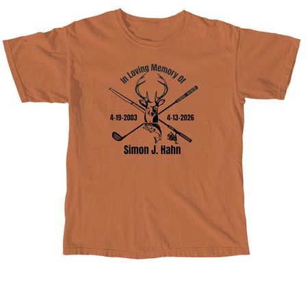Simon Jess Hahn, a Yam Comfort Colors Unisex Tee