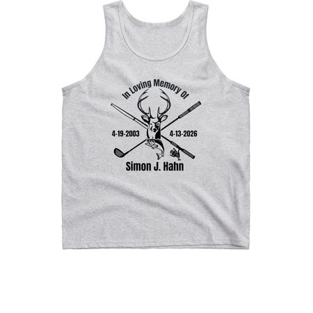 Simon Jess Hahn, a Sport Grey Classic Unisex Tank Top